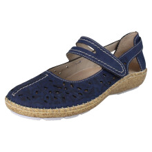 (Blue, UK 8) Ladies Rieker Mary Jane Shoes 44872