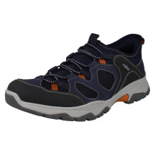 (Blue, UK 11) Mens Rieker Ready2Go Casual Slip On Summer Trainers, B8350