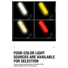 Magnetische Oplaadbare COB LED Inspectielamp met  Knipperende Waarschuwing Auto-Reparatie Onderhoudslicht Campingverlichting