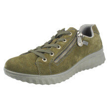 (Green, UK 6) Ladies Rieker-Tex Water Resistant Casual Shoes 59000