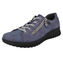 (Blue, UK 6) Ladies Rieker-Tex Water Resistant Casual Shoes 59000