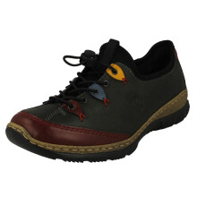(Green, UK 5) Ladies Rieker Casual Everyday Shoes N3271