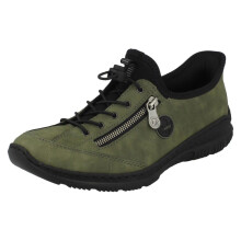 (Green, UK 6) Ladies Rieker Casual Ready To Go Casual Shoes N3267