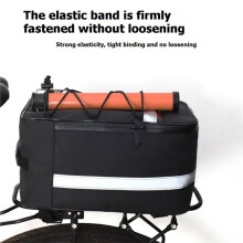 Bicycle Back Bag 15L Mountain Bike Rear Bag Bicycle Travel Waterproof Bag Rear Rack Trunk Pack Cycling Trip
