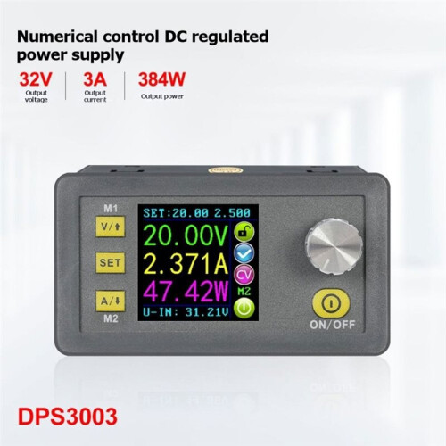 DPS3003 32V 3A Constant Voltage Current Step-Down Power Supply Module Voltage Converter LCD Voltmeter 2