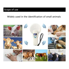 Lecteur/Scanner Micropuces pour Animaux Compagnie,Lecteur D'Identification par Puce Compatible avec Lecture Puces FDX-B/EMID/ISO 11784/85 (20 000