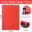 2 Sheets Rubber Stamp Sheets for Laser Engraving Machine, A4 Rubber Stamp Sheets for Laser Cutter Soft Rubber Sheets B 3