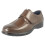 (Brown, UK 9) Mens Thomas Blunt Hook and Loop Strap Formal Shoes A1138 1