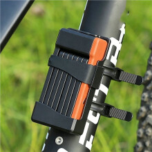 Antivol Pliable pour Vélo, Antivol à Chaîne, Antivol à Clé, Petit et Léger, Équipement de Sécurité pour Vélo