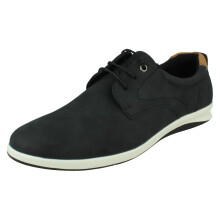 (Grey, UK 9) Mens Thomas Blunt Lace Up Casual Shoe A2217