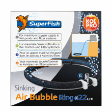 Superfish Sinking Air Bubble Ring Pond Aquarium Aeration Oxygen Diffuser 22cm