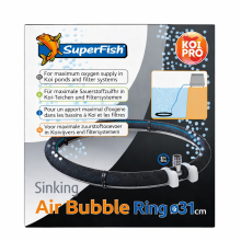Superfish Sinking Air Bubble Ring Pond Aquarium Aeration Oxygen Diffuser 31cm