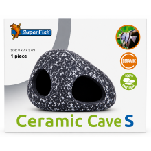 Superfish Ceramic Caves Shrimp Fish Fry Hides Aquarium Tank Decoration small