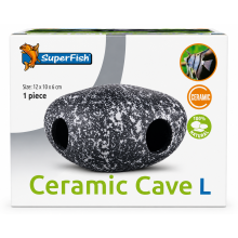 Superfish Ceramic Caves Shrimp Fish Fry Hides Aquarium Tank Decoration Large