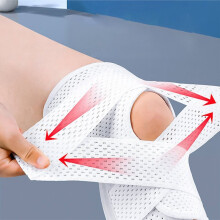 Sports Kneepad Men Women Pressurized Elastic Knee Pads Knee Support Joints Protector Fitness Brace Protector L Size