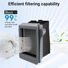 Ersatzfilter für Staubsauger, Kompatibel mit für Floor One S5 Combo/ S9 Artist Pro/ S6 Nass- und Trockensaugern