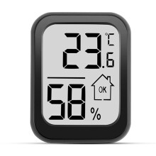 Electronic Room Thermometer Humidity Gauge Humidity Monitor Digital Sensor Humidity Meter for Home Bedroom