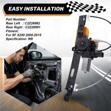 C2Z26991 Rear Right Power Window Lifter Regulator Assembly with Motor for XF X250 2008-2015 RR