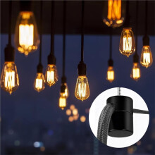 4 Pcs Ceiling Hooks for Hanging Lights Black Light Hanging Hooks Metal Swag Hook for Pendant Light Hook DIY Lamp Hang