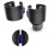 Car Cup Holder Insert Adjustable Base Cup Holder Multifunctional Double Cup Holder Detachable Drinks Holder 6