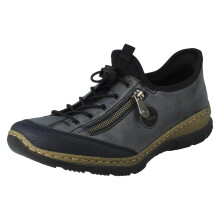 (Blue, UK 6) Ladies Rieker Casual Ready To Go Casual Shoes N3267