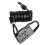 Portable 3-Digit Combination Cable Lock for Motorcycles, Bikes, and with Anti-Theft Chain 7