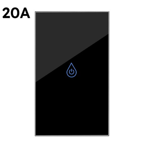 Wifi   20A Water Heater Switches Touch Panel Timer Voice Remote Control Work  Life App Control US Plug B 2