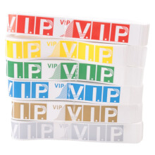 600 Pack VIP Paper Bracelets VIP Wristbands Waterproof VIP Wristbands Neon Colored Wristbands Variety for Events Party
