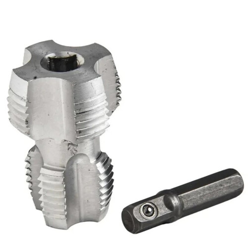 Aluminum Alloy Water Pipe Inner Hole Opener 4/6 Points Pipe Internal Thread Openers Electric Drill Hexagonal Tools 1