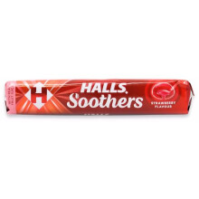 12 x Halls Soothers Strawberry Flavour 45g
