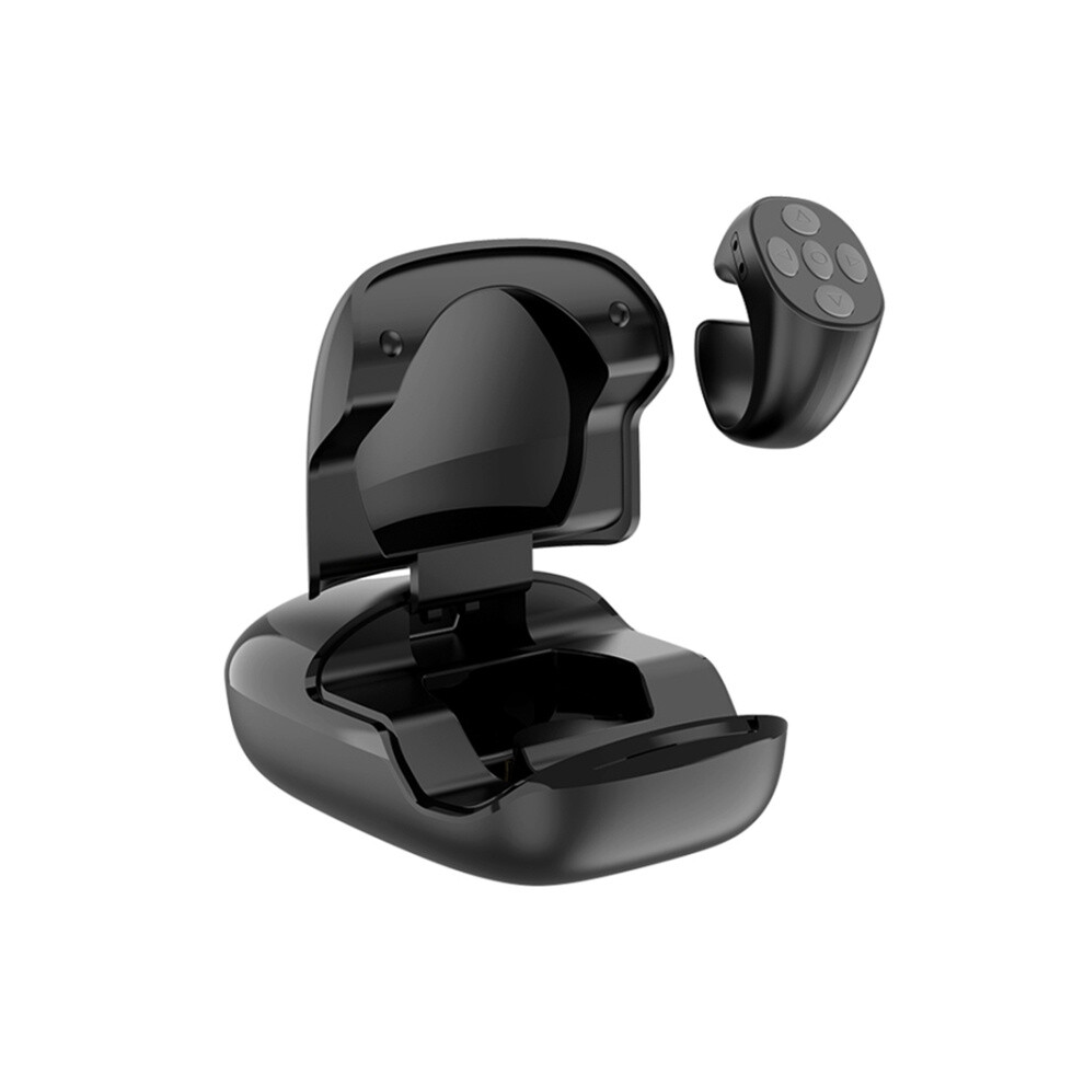 Jx-06S Multifunctional Smart Bluetooth Compatible Remote Control With Charging Case (Black) :Jx-06S Surprise Gift Black 9072918037622