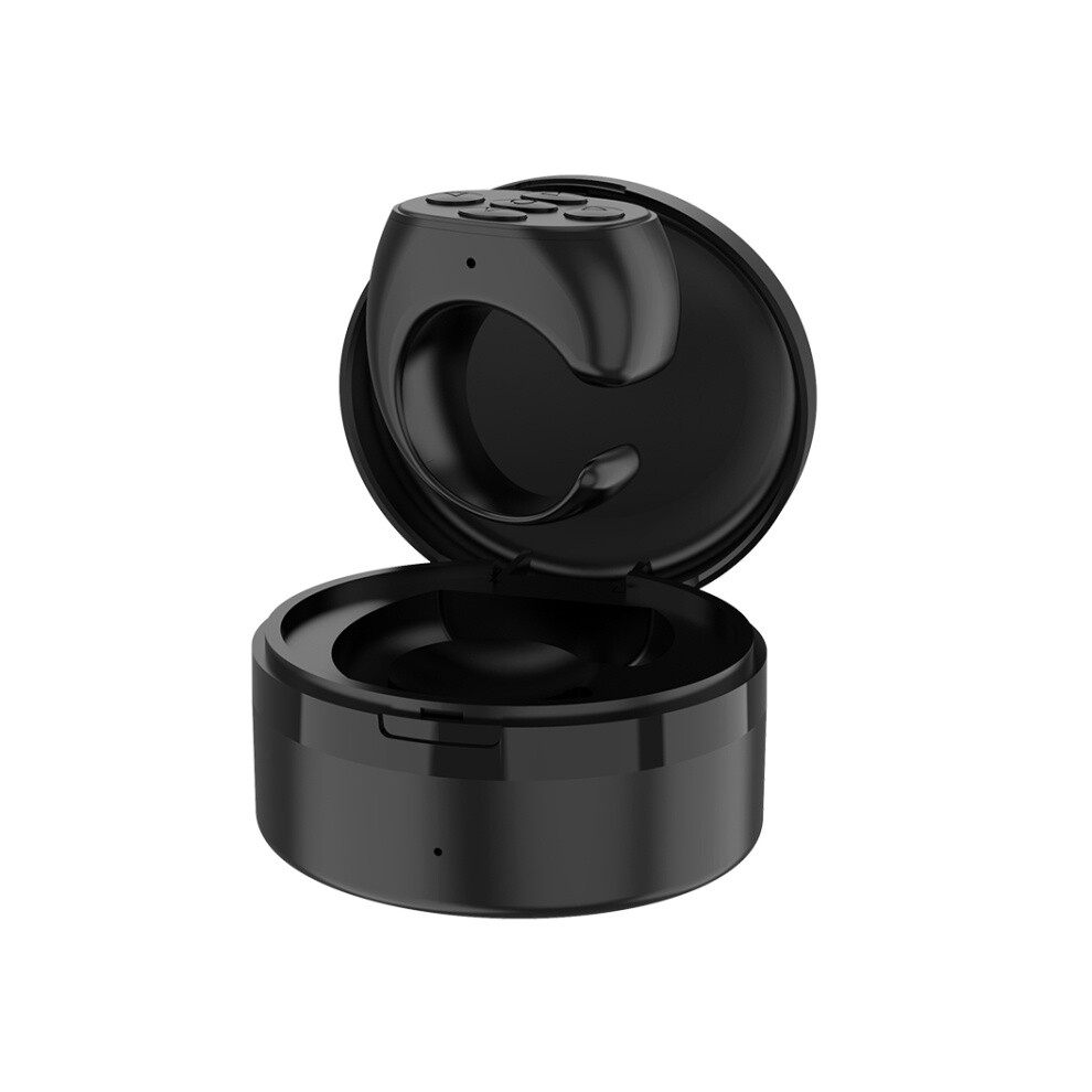 Jx-05S Five-Button Bluetooth Compatible Remote Control, Smart Ring Compatible Remote Control With Charging Case (Black) :Jx-05S Surprise Gift Black 9072918037615