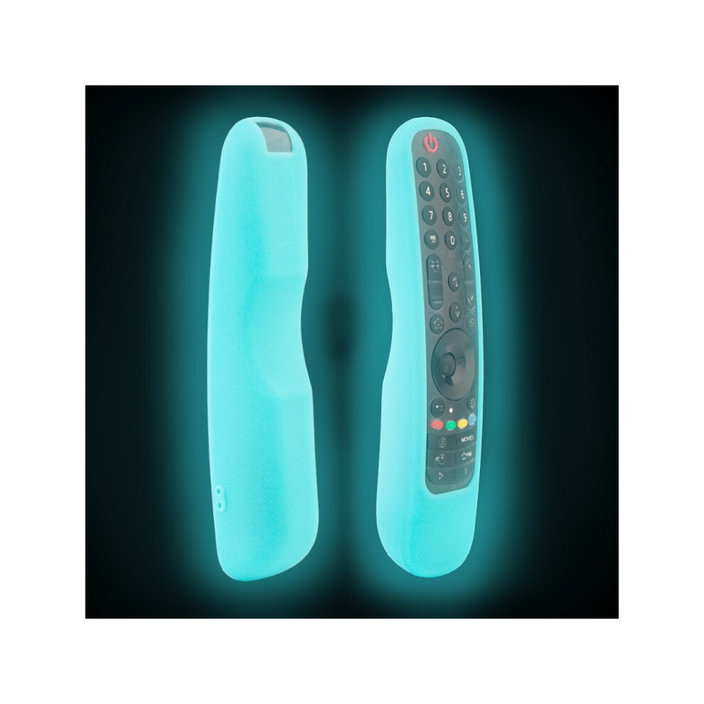 Silicone Protective Cases Compatible Lg Mr21ga/Mr21gc Compatible Remote Controls (Fluorescent ) - 2 Compatible Sale :Fluorescent Surprise Gi Blue 9072918037745