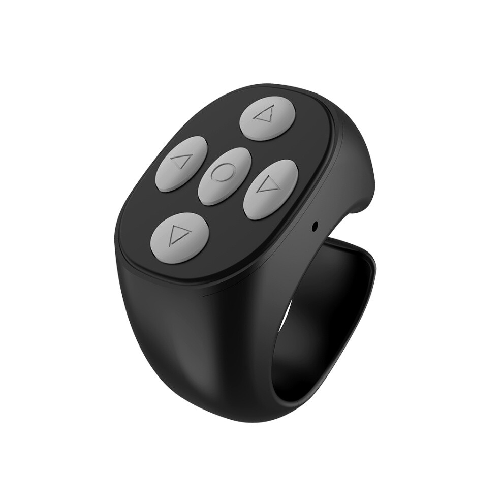 Jx-05 Five-Button Bluetooth Compatible Remote Control Smart Ring Compatible Remote Control (Black) :Jx-05 Surprise Gift Black 9072918037608