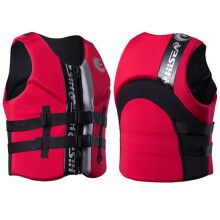 (Red,3XL)Chaleco salvavidas para adultos a la deriva natación navegación pesca kayak moto acuática surf chaleco vida