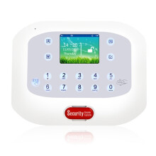 Sistema di allarme antifurto intelligente wireless GSM/PSTN Dy-Gsm50A 315Mhz / 433Mhz, kit 8 in 1 con schermo LCD (colore: bianco), regalo a sorpresa