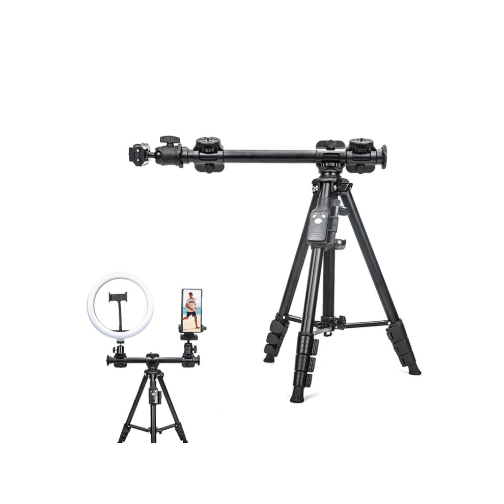 Yunteng 6109 Camera Overhead Shooting Tripod Universal Mobile Phone Live Streaming Stand :Yunteng 6109 Surprise Gift 9072918041186