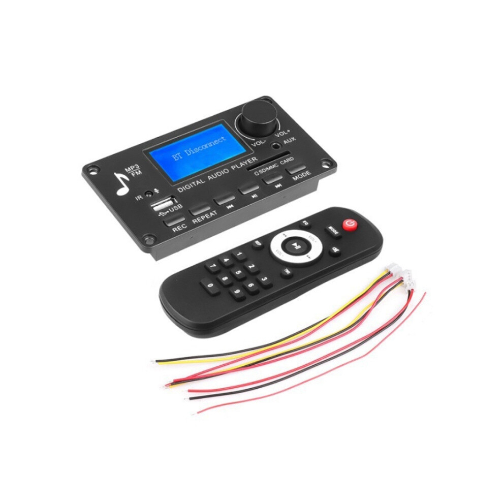D006bt Bluetooth Mp3 Decoder Usb Flash Drive Player Amplifier Board (Large Compatible Remote Control) :D006bt Large Rc Surprise Gift 9072918038865