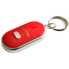 Mini LED-sleuteldetector met fluitje en knipperend piepje, compatibel met afstandsbediening, sleutelzoeker voor verloren sleutels, geschikt voor kind