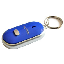 Mini LED-sleuteldetector met fluitje en knipperend piepje, compatibel met afstandsbediening, sleutelzoeker voor verloren sleutels, geschikt voor kind