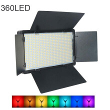 Pannello luminoso a LED piatto E600RGB a colori da 40W 3200K-5600K, compatibile con fotografia esterna, luce ambientale, standard europeo: E600 RGB,