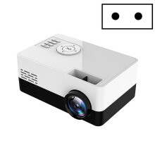 S261/J16 Mini draagbare LED-projector voor thuisgebruik met hoge resolutie (1080p), ondersteunt TF-kaart/AV/USB-flashdrive, aansluiting volgens Europ