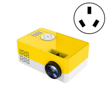 S261/J16 Mini draagbare LED-projector voor thuisgebruik met hoge resolutie (1080p), ondersteunt TF-kaart/AV-kaart/USB-flashdrive, stekkerspecificatie
