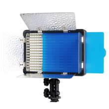Lampe d'appoint professionnelle Godox Led308C II à couleur réglable pour appareil photo (Couleur : Noir) - Cadeau surprise