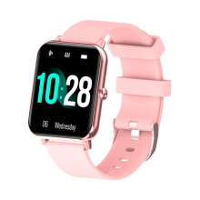 F15 Pro 1.69-Inch Tft Screen Ip67 Waterproof Smartwatch, Supports Body Temperature Monitoring/Sleep Monitoring/Heart Rate Monitoring/Call Reminder (P