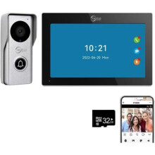 Tuya 1080P video-intercomsysteem met 7-inch touchscreenmonitor, videodeurbelcamera en slimme wifi-video-intercomset voor thuis.