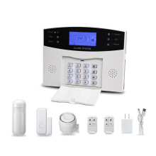 Allarme intelligente a doppia rete Wifi + 2G/Gsm, allarme a infrarossi, kit sensore magnetico per porta, compatibile con Tuya, supporta interfono voc
