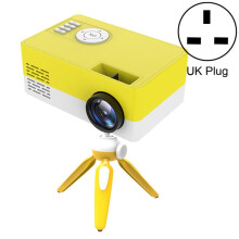J15 1920 x 1080p high-definition mini-ledprojector voor thuisgebruik met statief, ondersteunt AV / HDMI x 1 / USB x 1 / TF x 1, stekkerspecificatie: