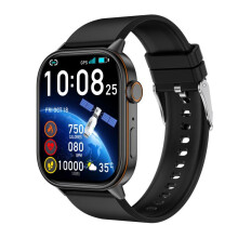 Qx17 2.01-Inch Ips Screen Outdoor Sports Smartwatch With Gps/Compass (Black) :black Surprise Gift