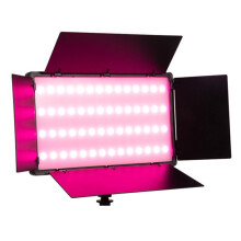 280=52 LED RGB regolabili Luce di riempimento per streaming live compatibile con telefoni cellulari e fotocamere DSLR, spina standard europea, specif
